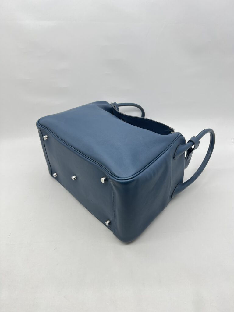 Hermes  Lindy 34 Swift Blue PHW
