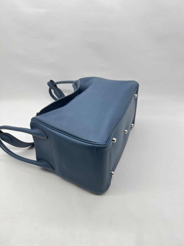 Hermes  Lindy 34 Swift Blue PHW