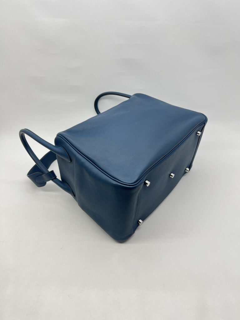 Hermes  Lindy 34 Swift Blue PHW