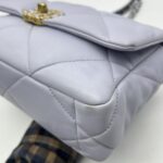 Chanel Small 19 Bag Lilac Lambskin