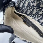 Dior Saddle Medium Canvas Oblique GHW