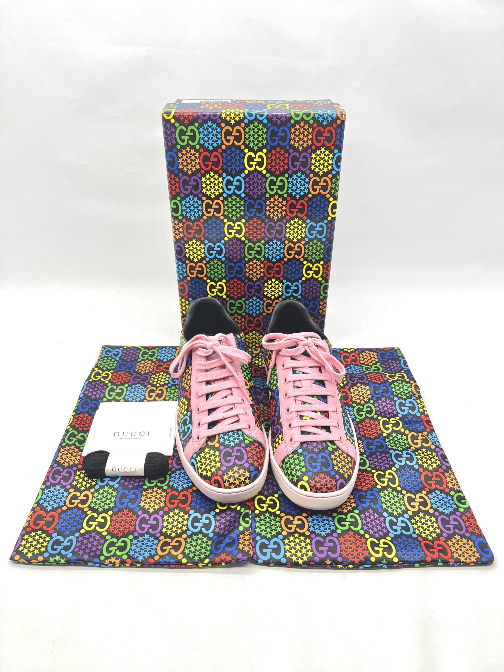 Gucci Ace Sneakers Psychadelic Pink