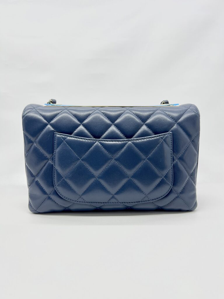 Chanel Trendy CC Flap Lambskin Blue GHW