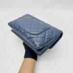 Chanel Trendy CC Flap Lambskin Blue GHW