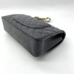 Chanel Medium Classic D Flap Caviar Black GHW