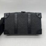 Louis Vuitton Soft Trunk Wallet Taurillon Monogram All Black