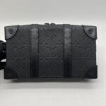 Louis Vuitton Soft Trunk Wallet Taurillon Monogram All Black