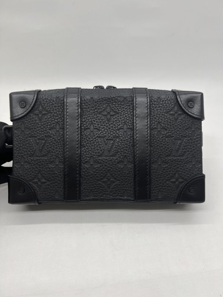 Louis Vuitton Soft Trunk Wallet Taurillon Monogram All Black