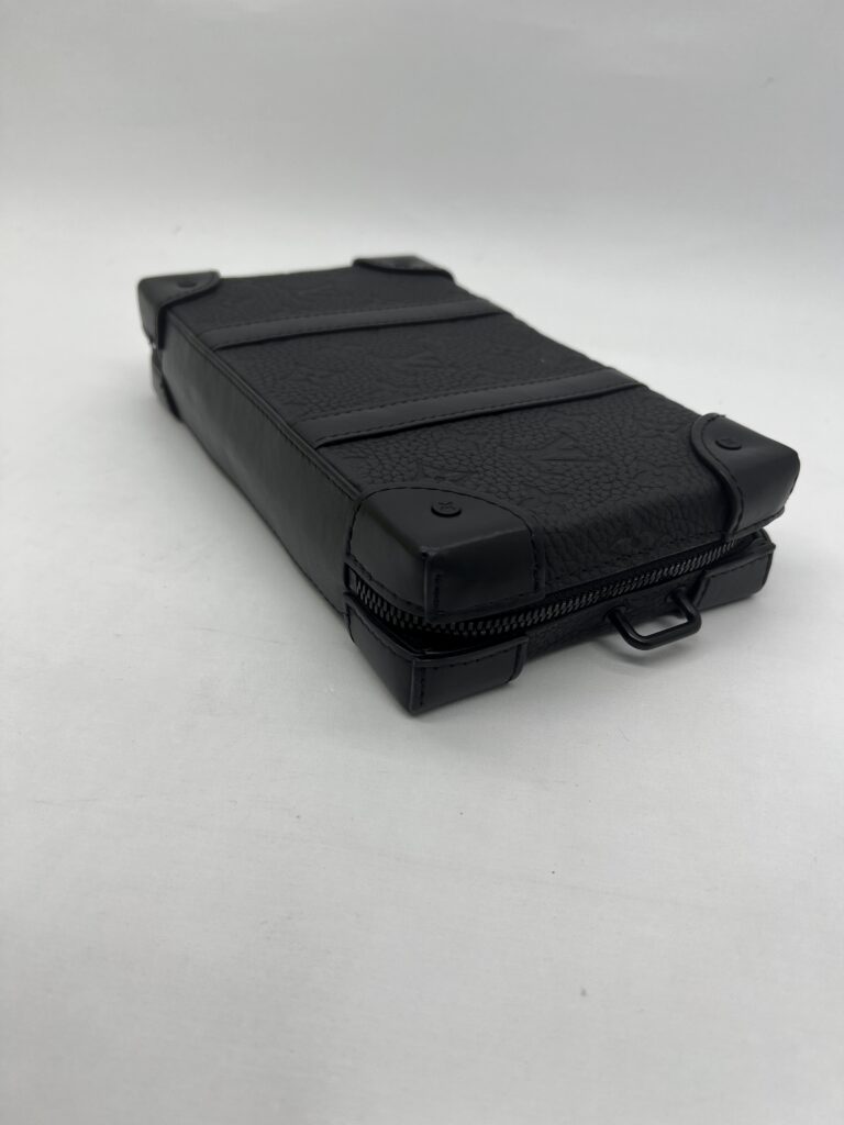 Louis Vuitton Soft Trunk Wallet Taurillon Monogram All Black