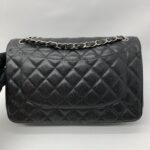 Chanel Jumbo Classic D Flap Caviar Black SHW