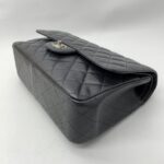 Chanel Jumbo Classic D Flap Caviar Black SHW
