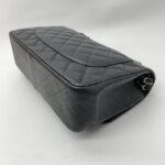 Chanel Jumbo Classic D Flap Caviar Black SHW