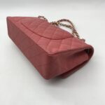 Chanel Classic Medium D Flap Caviar Pink GHW