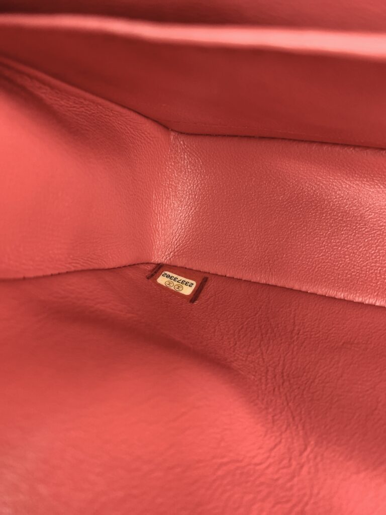 Chanel Classic Medium D Flap Caviar Pink GHW