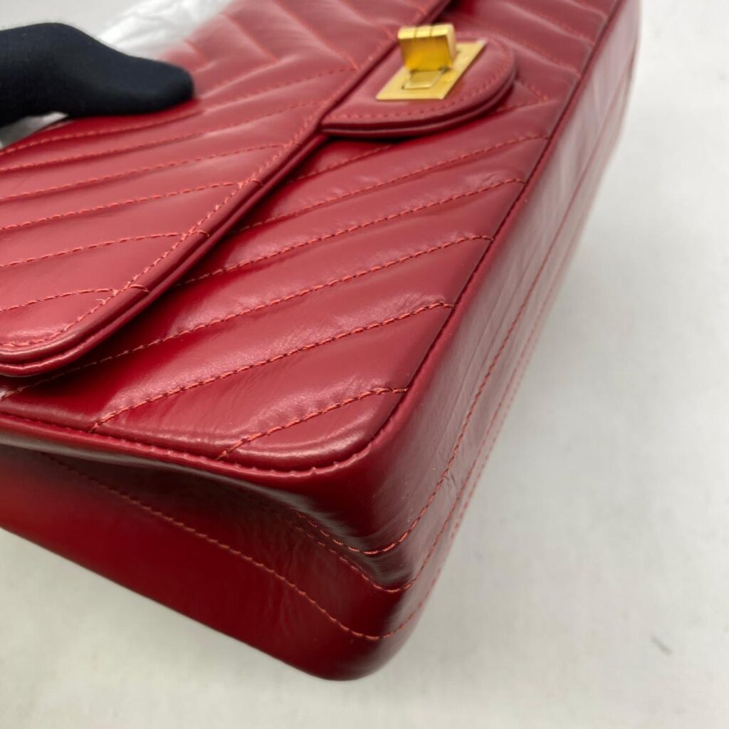 Chanel Reissue Aged Calfskin Red GHW
