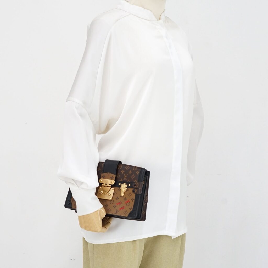 Trunk Clutch Bag Monogram Reverse