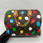 Speedy Bandou 25 Monogram Infinity Dots Yayoi Kusama