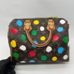 Speedy Bandou 25 Monogram Infinity Dots Yayoi Kusama