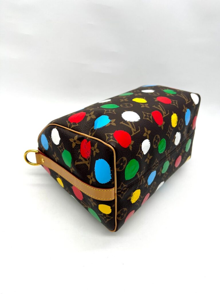 Speedy Bandou 25 Monogram Infinity Dots Yayoi Kusama
