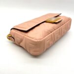 Baguette FF Embossed Baby Pink