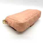 Baguette FF Embossed Baby Pink