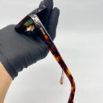 Geometric Sunglasses Brown Gradient