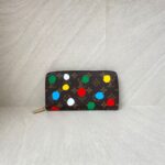 Zip Wallet Monogram Infinity Dots Yayoi Kusama