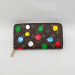 Zip Wallet Monogram Infinity Dots Yayoi Kusama