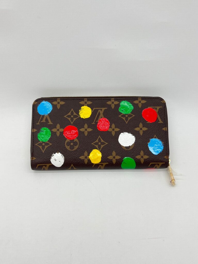 Zip Wallet Monogram Infinity Dots Yayoi Kusama