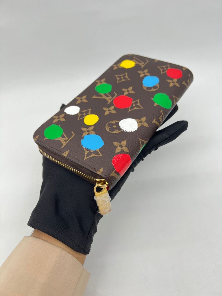 Zip Wallet Monogram Infinity Dots Yayoi Kusama