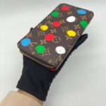 Zip Wallet Monogram Infinity Dots Yayoi Kusama