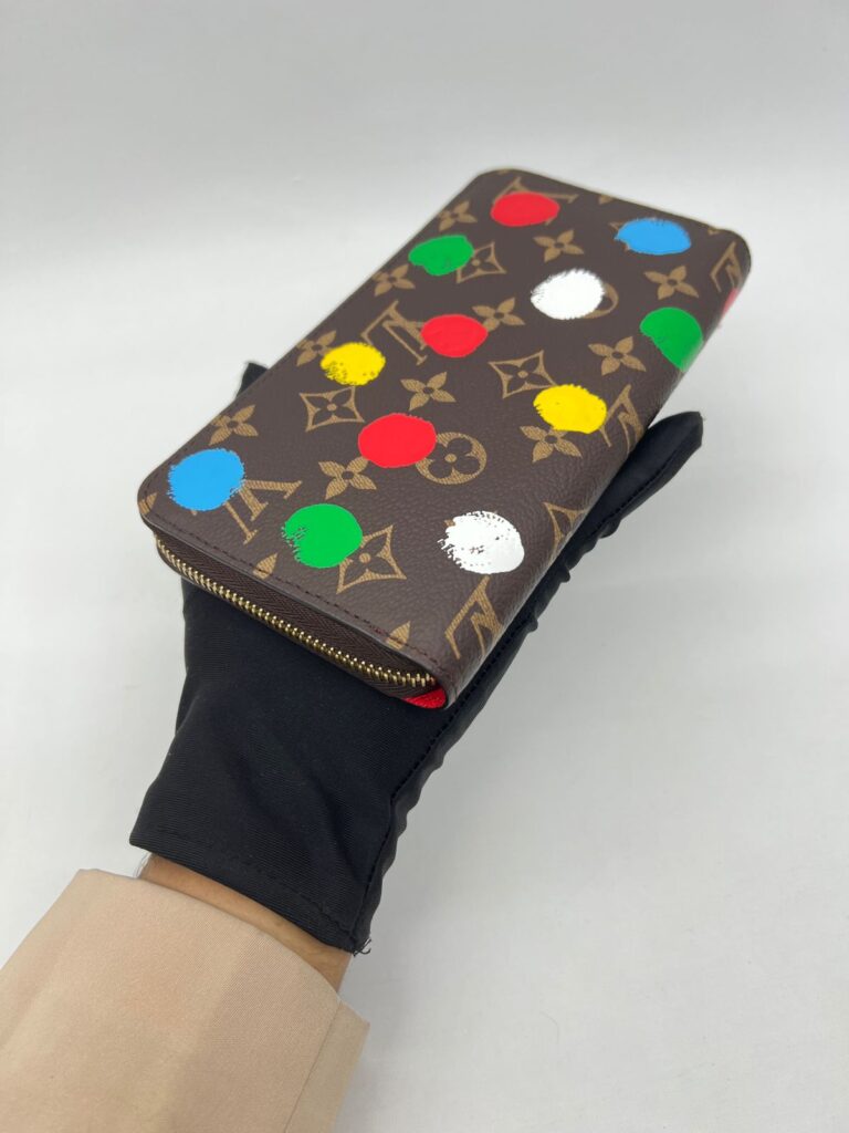 Zip Wallet Monogram Infinity Dots Yayoi Kusama