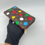 Zip Wallet Monogram Infinity Dots Yayoi Kusama