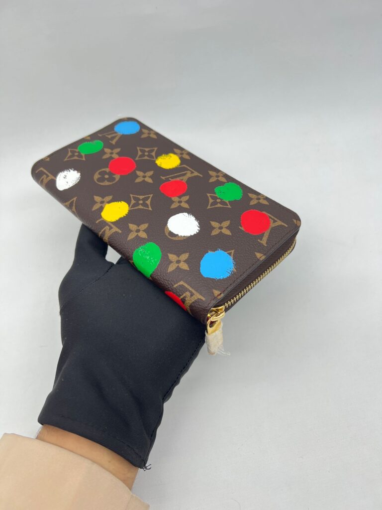 Zip Wallet Monogram Infinity Dots Yayoi Kusama
