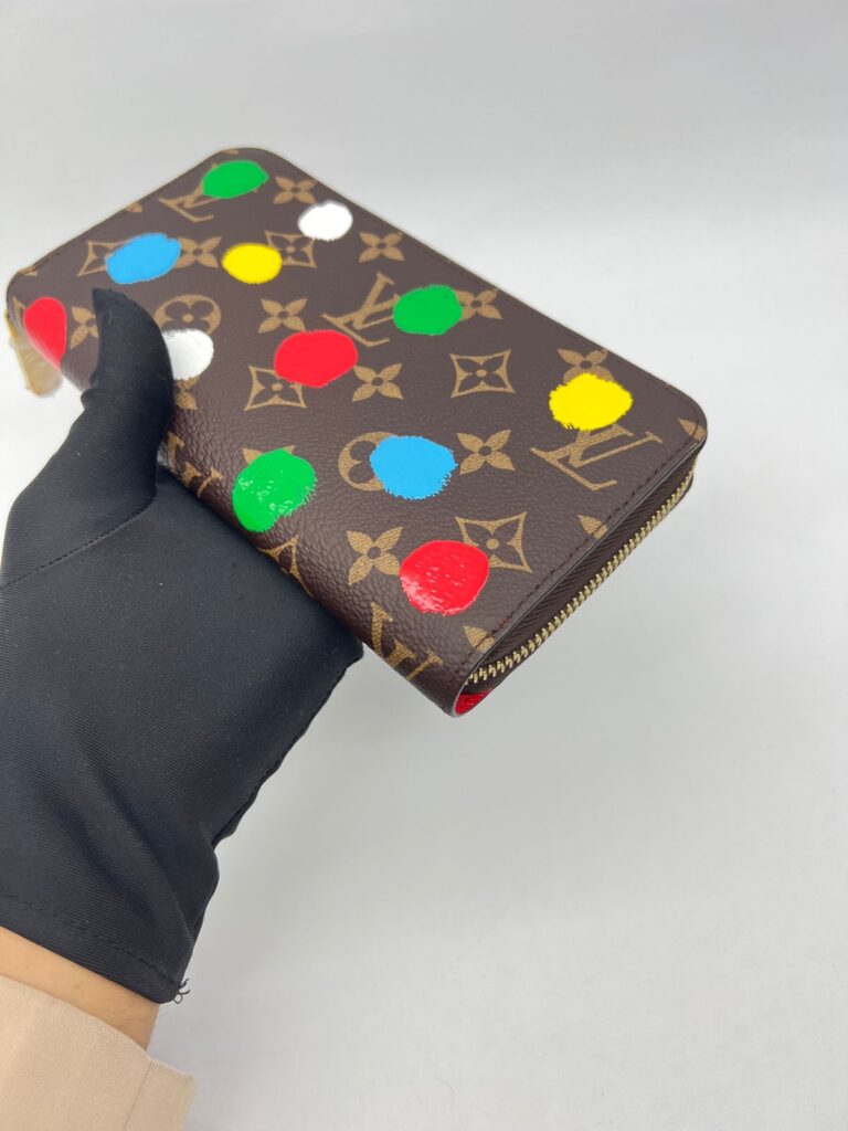 Zip Wallet Monogram Infinity Dots Yayoi Kusama
