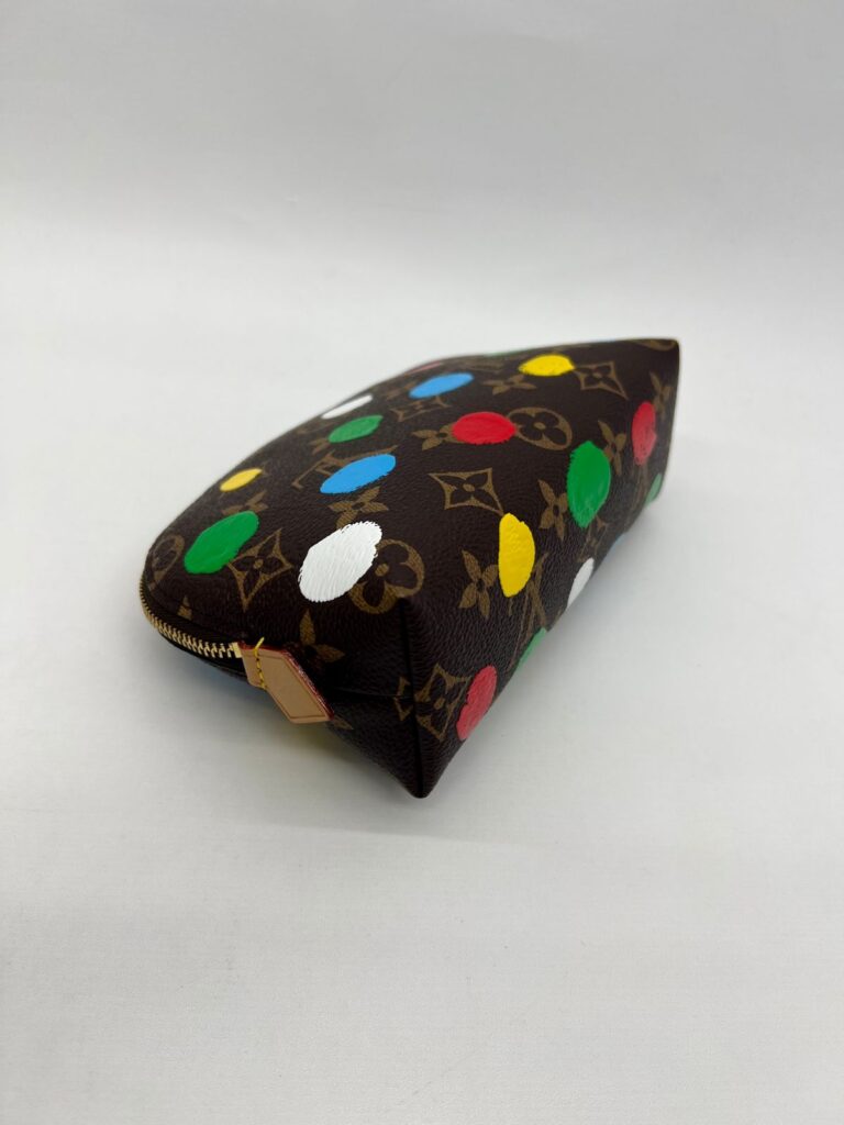 Cosmetic Pouch Monogram Infinity Dots Yayoi Kusama