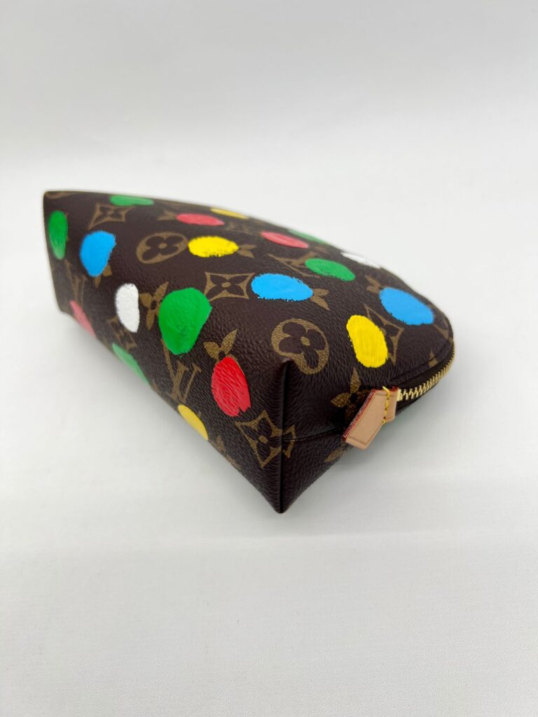 Cosmetic Pouch Monogram Infinity Dots Yayoi Kusama