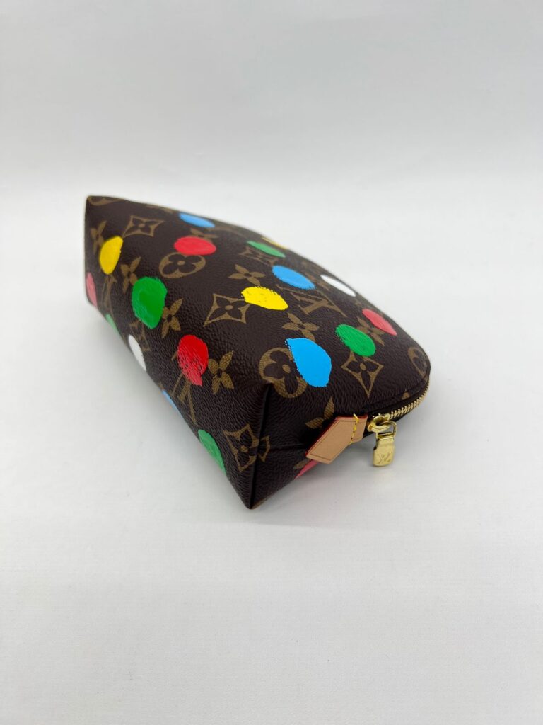 Cosmetic Pouch Monogram Infinity Dots Yayoi Kusama