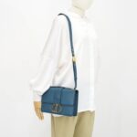Dior 30 Montaigne Teal GHW Enamel
