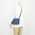 Dior 30 Montaigne Teal GHW Enamel