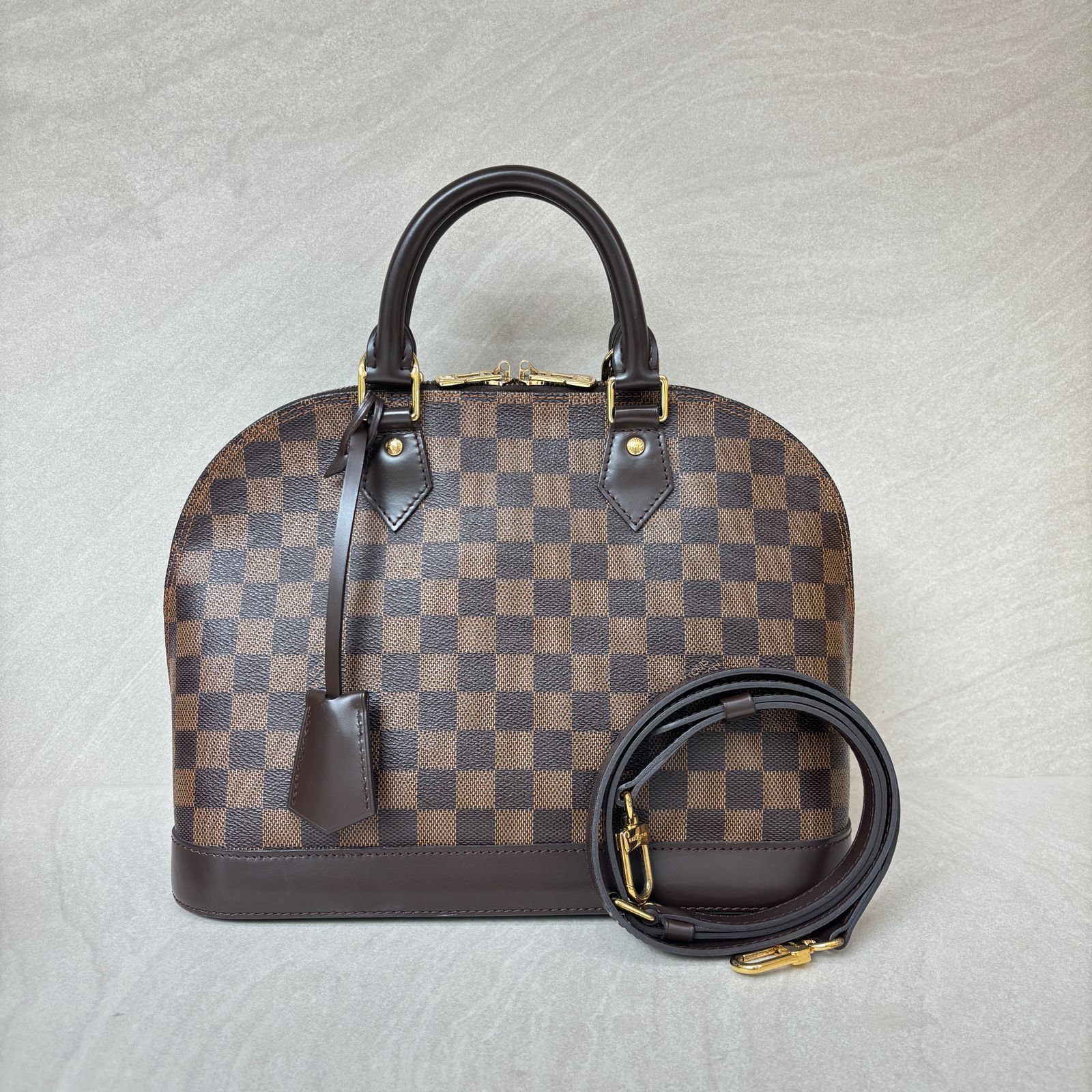 Louis Vuitton Alma PM Damier Ebene GHW