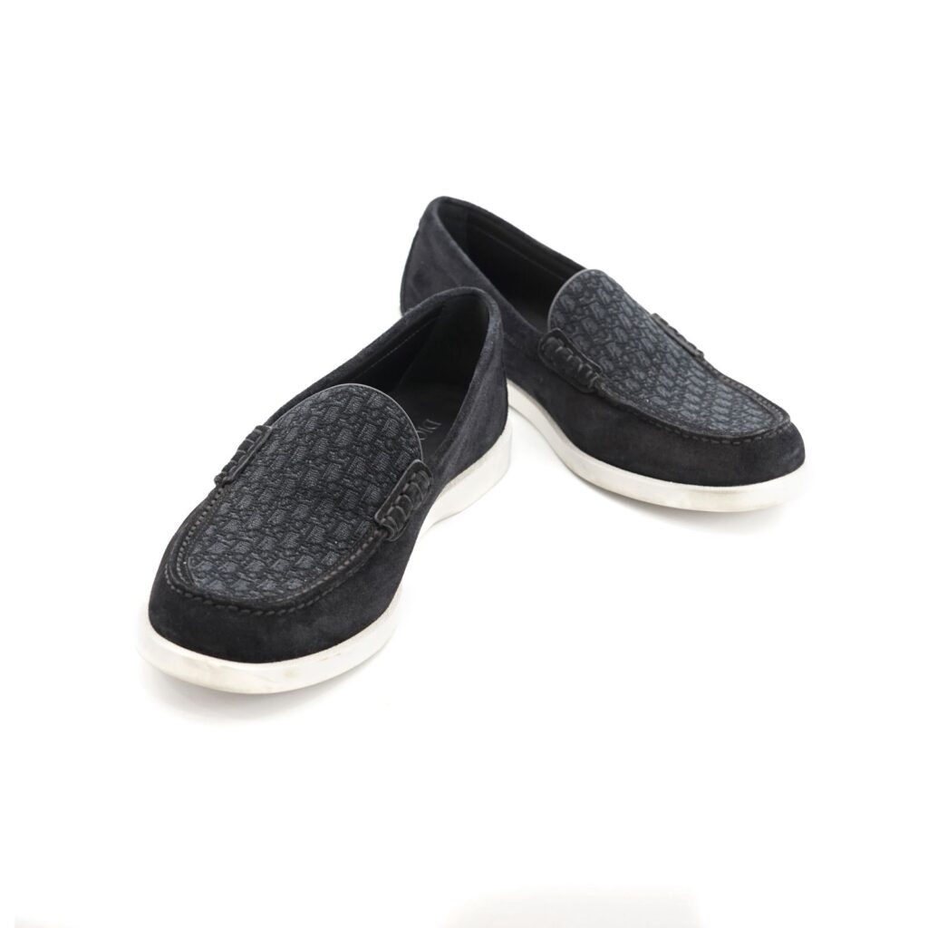 Dior Granville Loafer Black Suide Oblique Jacquard