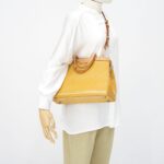 Louis Vuitton Brea MM Vernis Yellow GHW