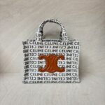 Chanel Small Cabas Canvas White And Tan