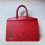 Louis Vitton Riviera Hand Bag Epi Red GHW