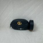 Gucci Marmont Belt Bag Black GHW