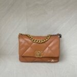 Chanel C19 Small Lambskin Caramel