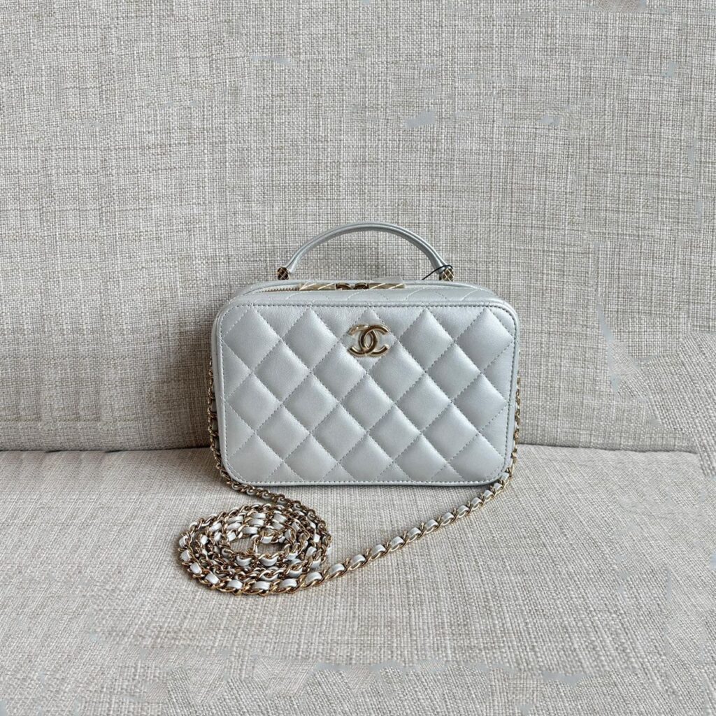 Chanel C22 Mini Lambskin Black GHW