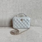 Chanel C22 Mini Lambskin Black GHW