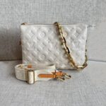 Louis Vuitton Coussin PM White GHW